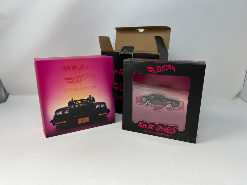 Volcom Run The Jewels Black 87 Buick Regal GNX * Hot Wheels Mattel Creation