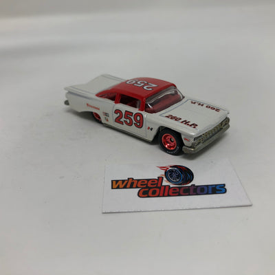 '59 Chevy Impala Stock Car Racing * Hot Wheels 1:64 scale Loose