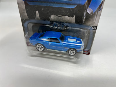 '68 Copo Camaro * Blue * Hot Wheels Car Culture Redliners