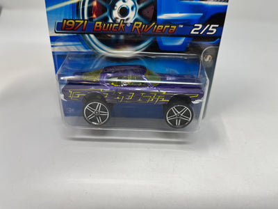 1971 Buick Riviera #102 Hi-rakers * 2006 Hot Wheels