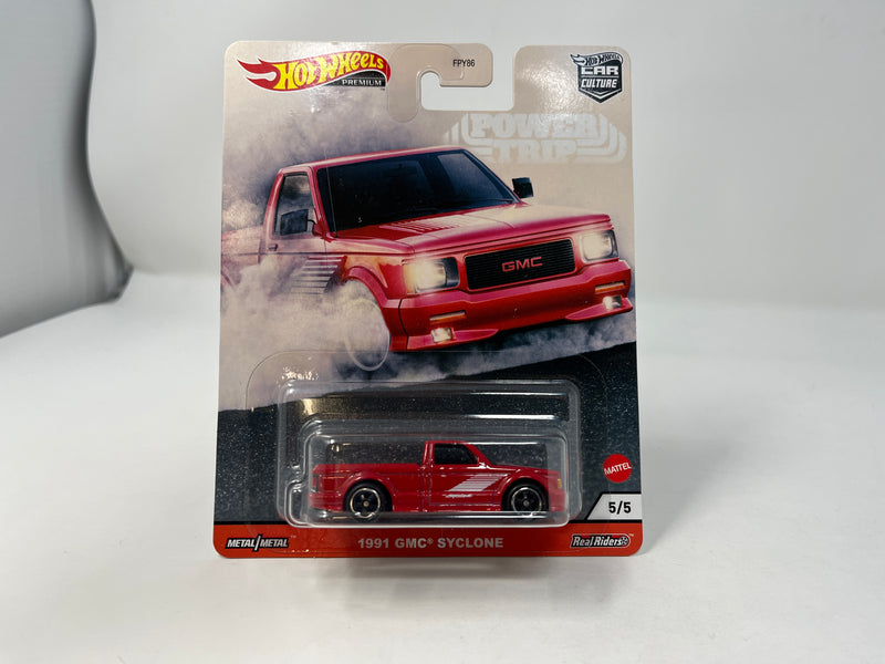 1991 GMC Syclone * Red * Hot Wheels POWER TRIP Car Culture