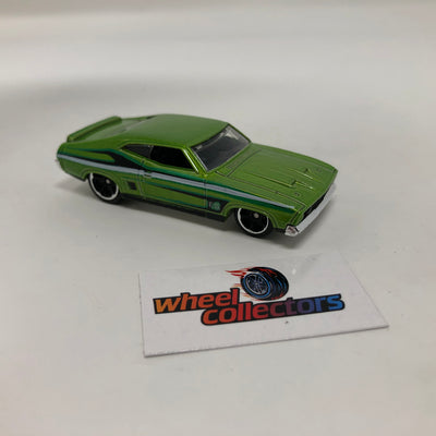 '73 Ford Falcon Green Mystery Model * Hot Wheels Loose 1:64 scale