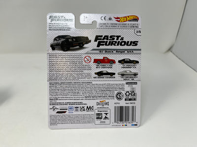 '87 Buick Regal GNX Fast & Furious * Hot Wheels Premium