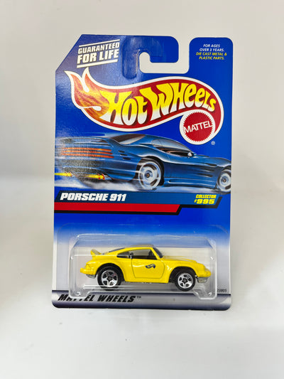 Porsche 911 #995 * Yellow w/ 5sp Rims * 1998 Hot Wheels