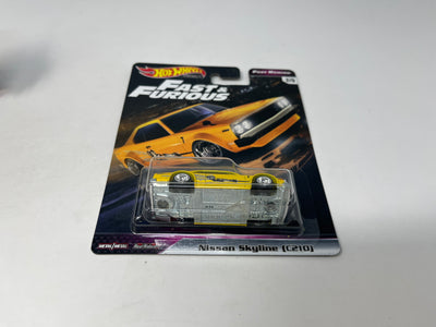 Nissan Skyline C210 * Yellow * Hot Wheels Fast & Furious Fast Rewind