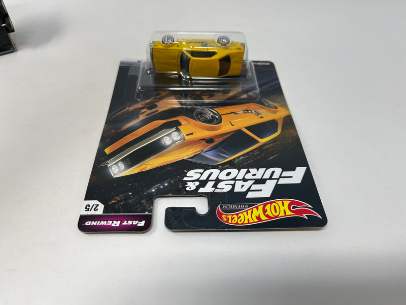 Nissan Skyline C210 * Yellow * Hot Wheels Fast & Furious Fast Rewind