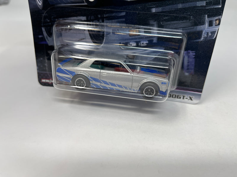 Nissan Skyline HT 2000GT-X * Silver * Hot Wheels Fast & Furious Fast Rewind