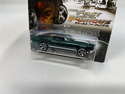 '67 Ford Mustang * Hot Wheels Fast & Furious Official Movie Merchandise Card