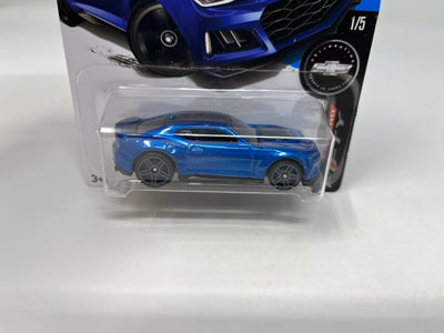 2017 Camaro ZL1 #360 * Blue * 2017 Hot Wheels w/ Factory Holo