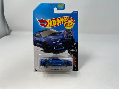 2017 Camaro ZL1 #360 * Blue * 2017 Hot Wheels w/ Factory Holo