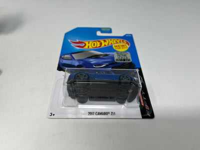 2017 Camaro ZL1 #360 * Blue * 2017 Hot Wheels w/ Factory Holo