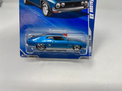 '73 Ford Falcon XB #125 * Blue * 2010 Hot Wheels