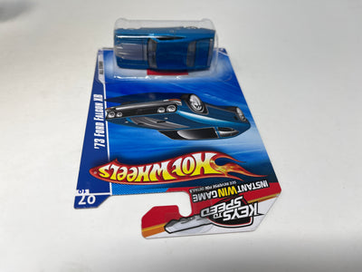 '73 Ford Falcon XB #125 * Blue * 2010 Hot Wheels