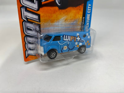 '75 Chevy Van #40 * Blue * Matchbox Basic