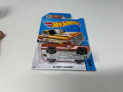 '83 Chevy Silverado #16 * Orange Fram * 2015 Hot Wheels