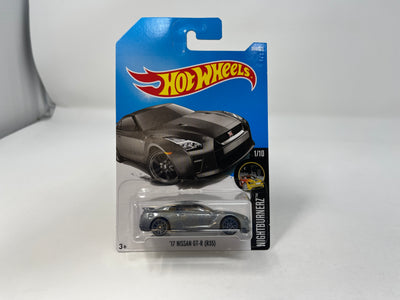 '17 Nissan GT-R R35 #364 * Grey * 2017 Hot Wheels