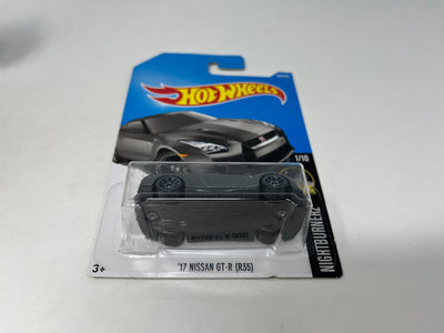 '17 Nissan GT-R R35 #364 * Grey * 2017 Hot Wheels