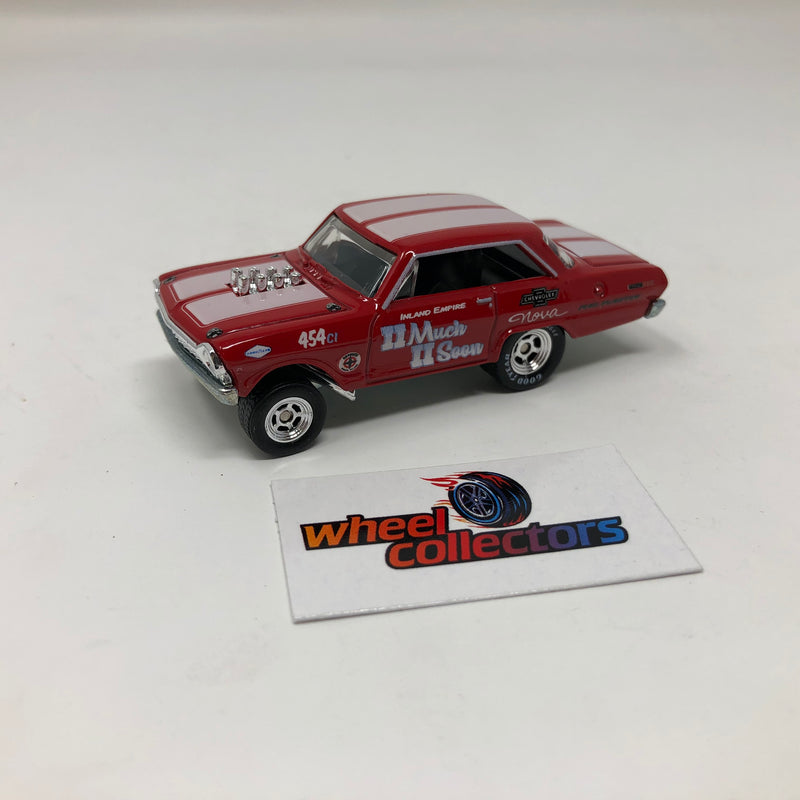 1963 Chevy Nova Drag Strip * Hot Wheels 1:64 scale Loose Diecast