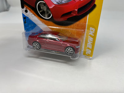 '10 BMW M3 #26 * Burgundy * 2011 Hot Wheels