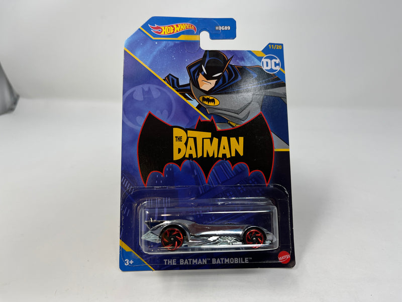 The Batman Batmobile 11/20 * Chrome * Hot Wheels DC Batman Series