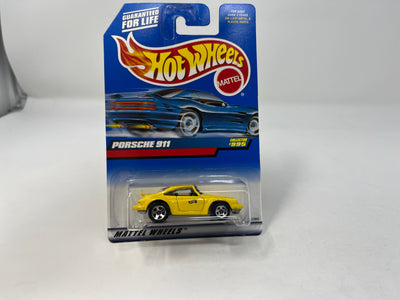 Porsche 911 #995 * Yellow w/ 5sp Rims * 1999 Hot Wheels