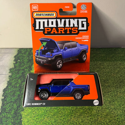 GMC Hummer EV * BLUE * 2024 Matchbox Moving Parts Case J