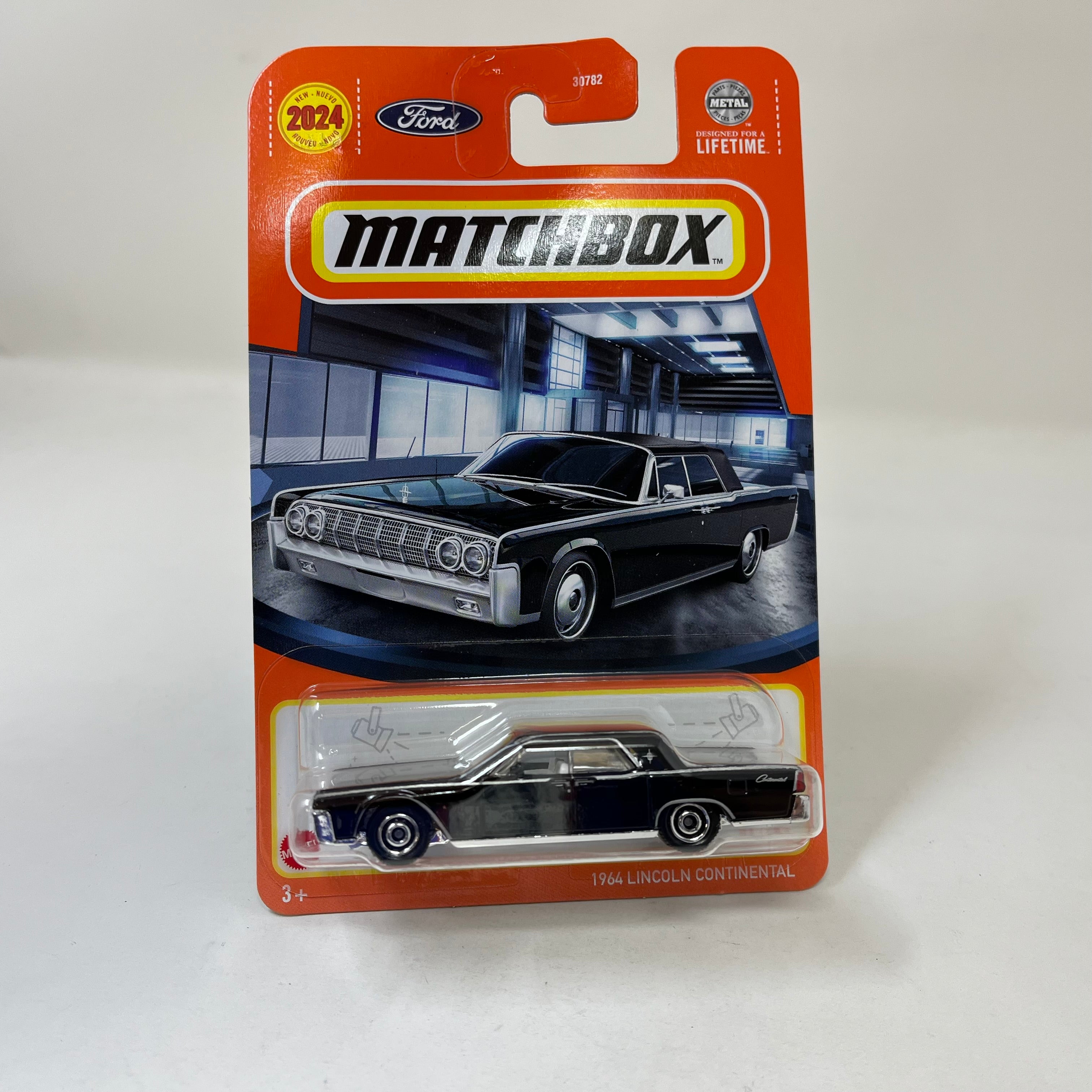 1964 Lincoln Continental #21 * BLACK * 2024 Matchbox Case D ...