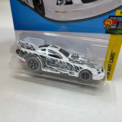 Mustang Funny Car #112 * White * 2024 Hot Wheels Basic Case F