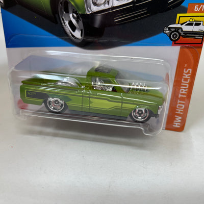 Custom '72 Chevy LUV #118 * Green * 2024 Hot Wheels Basic Case E