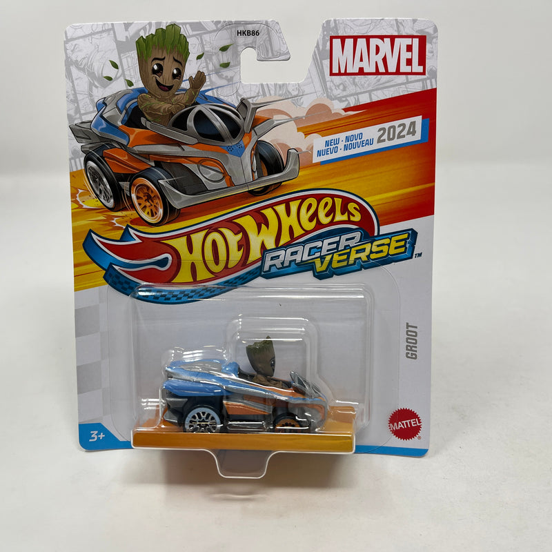 Groot Marvel * 2024 Hot Wheels Racer Verse Case L Release