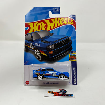 '84 Audi Sport Quattro #80 * Blue * 2022 Hot Wheels