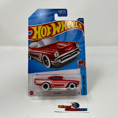 '57 Chevy #44 * Red * 2022 Hot Wheels
