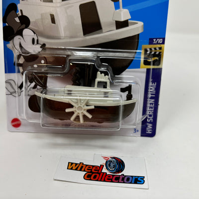 Disney Steamboat #35 * Mickey Mouse * 2022 Hot Wheels