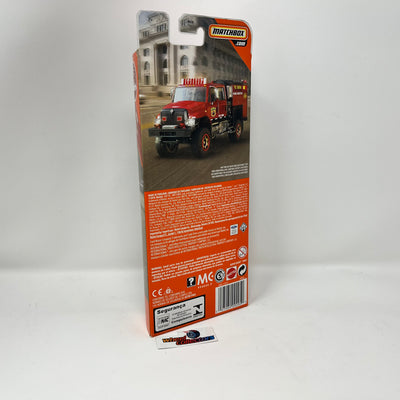Wildfire Rescue w/ Ford Bronco, Brush Fire Truck * Matchbox 5-Pack