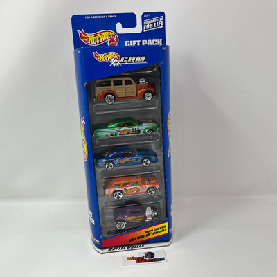 Dot Com Gift Pack * Hot Wheels 5 Pack 1:64 Scale Diecast