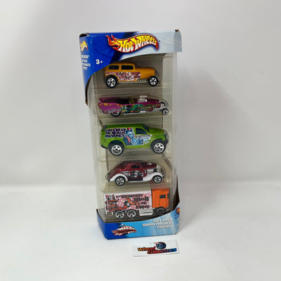 Super Paquete Coffret Gift Pack * Hot Wheels 5 Pack 1:64 Scale Diecast