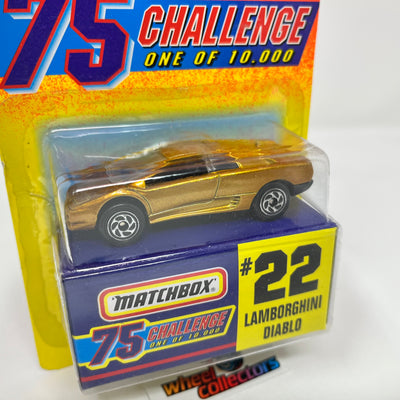 Lamborghini Diablo #22 * Matchbox 75 Challenge