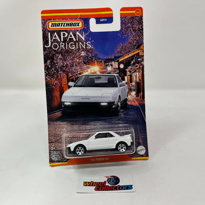 1985 Toyota MR2 * White * Matchbox Japan Origins Series