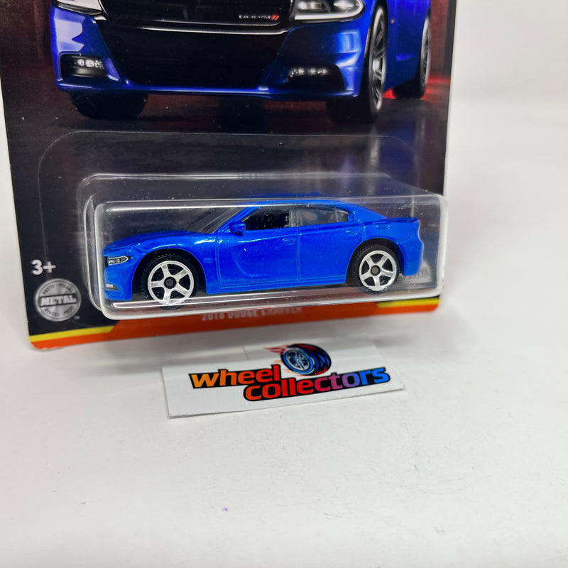 2018 Dodge Charger * Blue * Matchbox Dodge Series