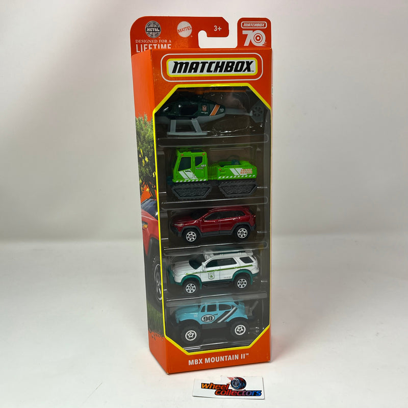 MBX Mountain II * 2022 Matchbox 5-Pack