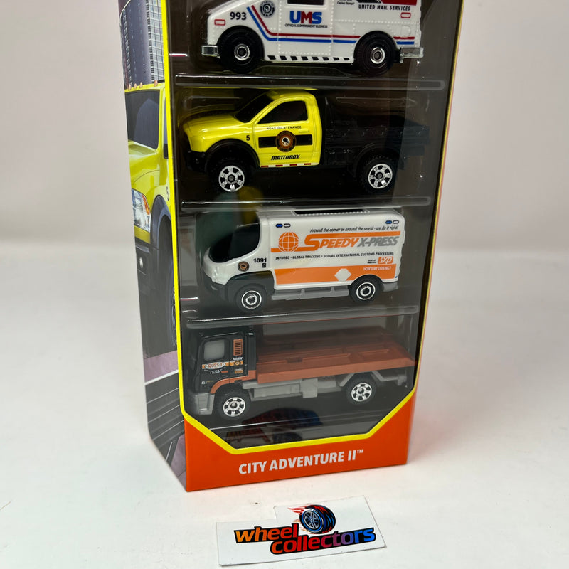 City Adventure II 70th Anniversary * Matchbox 5-Pack