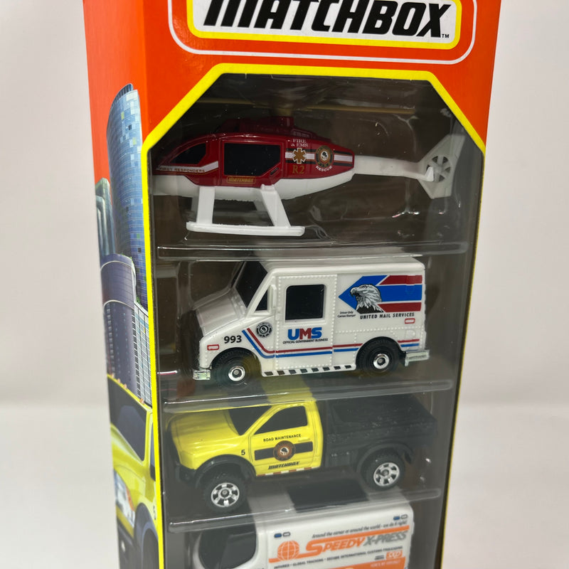 City Adventure II 70th Anniversary * Matchbox 5-Pack