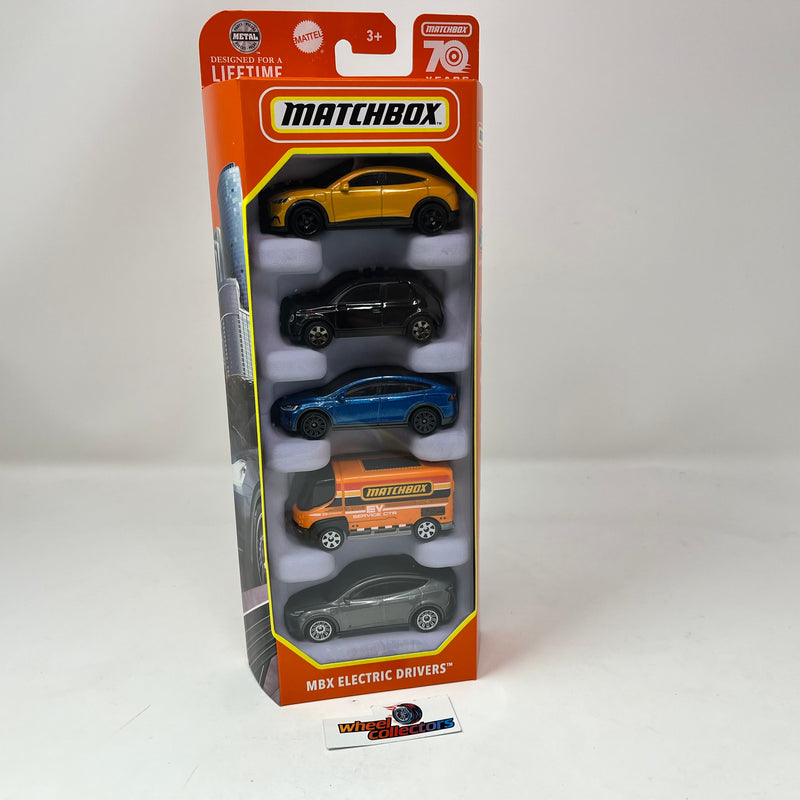 MBX Electric Drivers 70th Anniversary * Matchbox 5-Pack