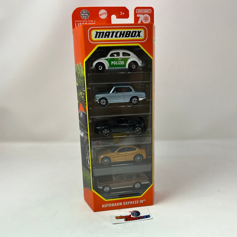 Autobahn Express IV 70th Anniversary * Matchbox 5-Pack