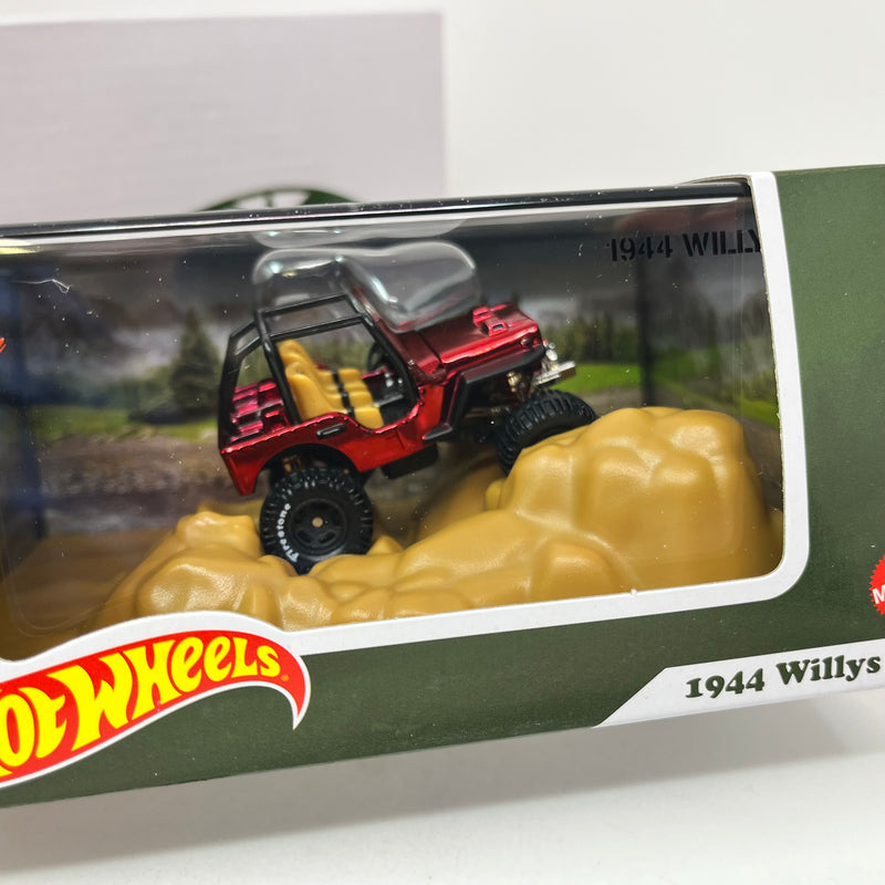 1944 Willys * RED* Hot Wheels Collectors RLC Redline Club