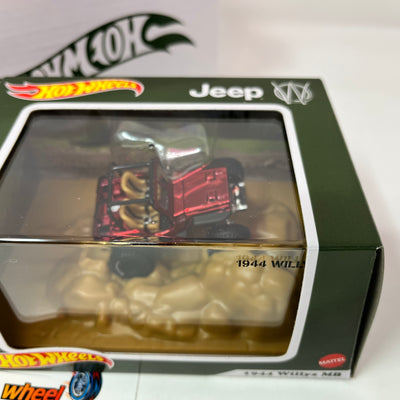 1944 Willys * RED* Hot Wheels Collectors RLC Redline Club