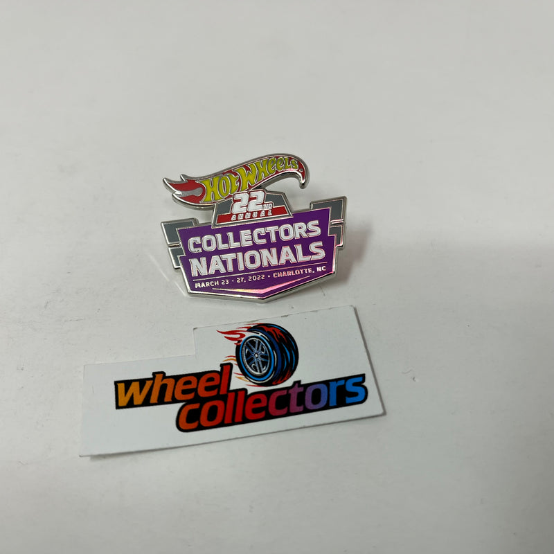 Collectors Pin * Hot Wheels 22nd Collectors Nationals Convention