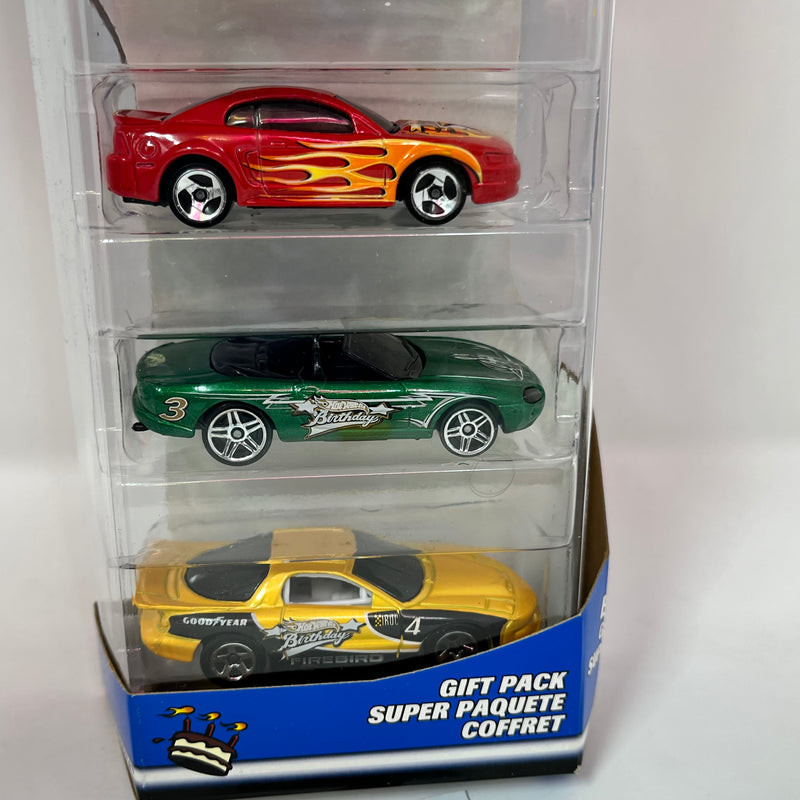 5-Pack Gift Pack w/ Mustang, Firebird, Jaguar * Hot Wheels 5 Pack 1:64 Scale Diecast