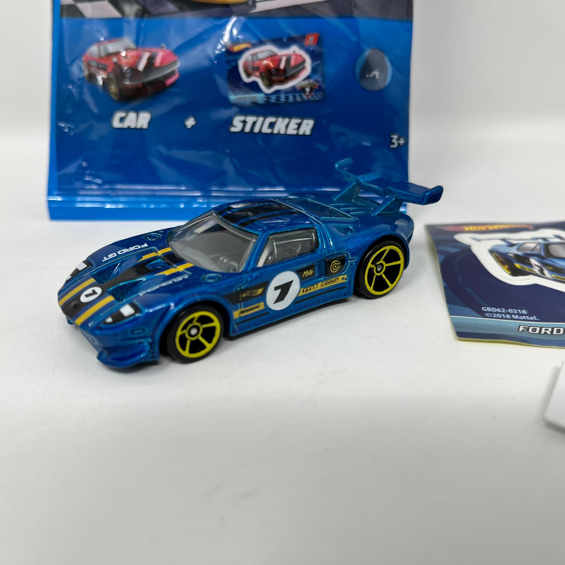 HOT WHEELS FORD GT LM NO2 GRAN TURISMO 1/64, On VERY rare o…