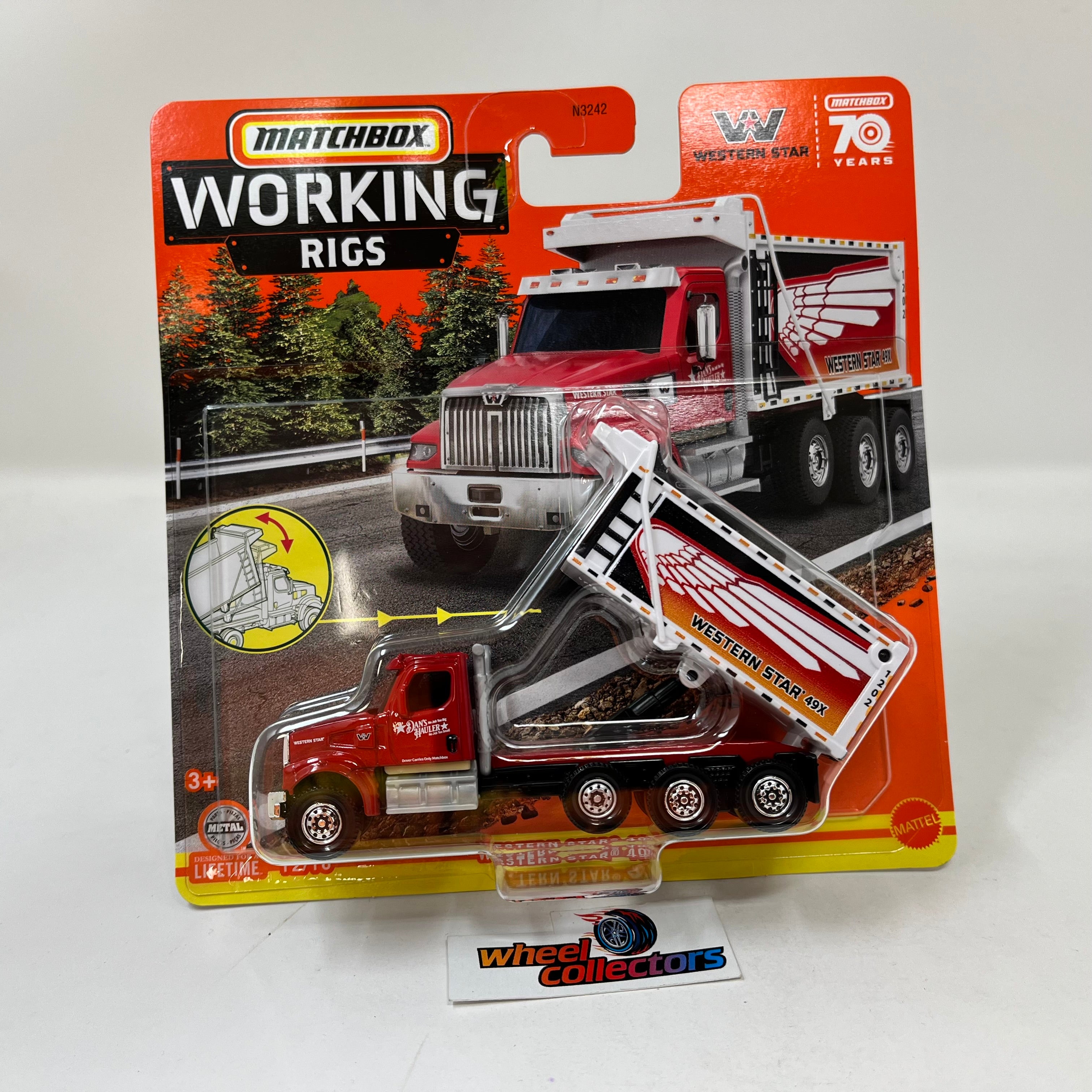 Western Star 49X #10 * 2023 Matchbox Working Rigs Case U ...